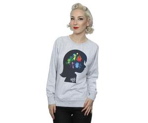 Disney Women's Inside Out Silhouette Sweatshirt in Grey | Size: Medium Disney Grey M