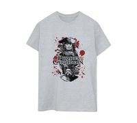 Disney Women's Jack Sparrow Boyfriend T-Shirt in Grey | Size: Large Disney Grey L
