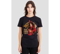 Disney Women's Jafar, Grant Me Power Aladdin T-Shirt, Black | Size: Medium Disney Black M