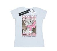 Disney Womens/Ladies Aristocats Marie Simply Purrfect Homage Cotton T-Shirt - White - White - M