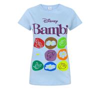 Disney Womens/Ladies Bambi Motif T-Shirt NS4740