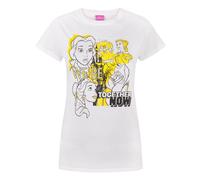 Disney Womens/Ladies Beauty And The Beast Belle Together T-S NS4278