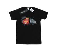 Disney Womens/Ladies Cars Lightning Vs Storm Cotton Boyfriend T-Shirt BI16157