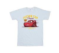 Disney Womens/Ladies Cars Piston Cup Champion Cotton Boyfriend T-Shirt BI15990