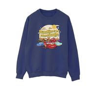 Disney Womens/Ladies Cars Radiator Springs Group Sweatshirt - Navy Blue - Navy Blue - XXL