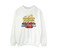 Disney Womens/Ladies Cars Radiator Springs Group Sweatshirt - White - White - S