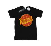 Disney Womens/Ladies Cars Rust-Eze Logo Cotton Boyfriend T-Shirt - Black - 3XL - Black