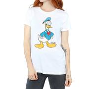(XXL, White) Disney Womens/Ladies Classic Donald Duck Cotton Boyfriend T-Shirt