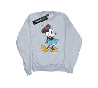 Disney Womens/Ladies Classic Minnie Mouse Heather Sweatshirt BI1817
