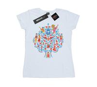 Disney Womens/Ladies Coco Tree Pattern Cotton T-Shirt BI14325