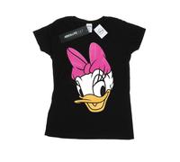 Disney Womens/Ladies Daisy Duck Head Painted Cotton T-Shirt BI31672