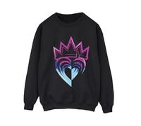 Disney Womens/Ladies Descendants Pink Crown Sweatshirt BI15550