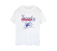 Disney Womens/Ladies Donald Duck Comics Cotton Boyfriend T-Shirt BI38391