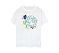 Disney Womens/Ladies Finding Dory Ocean Of Adventure Cotton Boyfriend BI23047