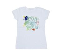 Disney Womens/Ladies Finding Dory Ocean Of Adventure Cotton T-Shirt BI20189