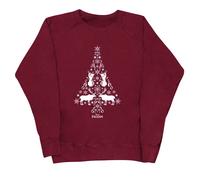 Disney Womens/Ladies Frozen Christmas Tree Sweatshirt BI6175
