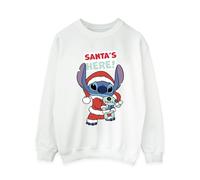 Disney Womens/Ladies Lilo & Stitch Santa's Here Sweatshirt BI23058