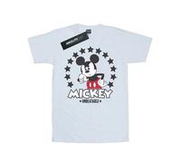 Disney Womens/Ladies Mickey Mouse Unbeatable Cotton Boyfriend T-Shirt BI36066