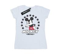 Disney Womens/Ladies Mickey Mouse Unbeatable Cotton T-Shirt BI31357