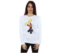 Disney Womens/Ladies Mickey Mouse Upside Down Sweatshirt BI8953
