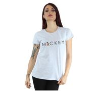 Disney Womens/Ladies Minnie Mouse Kick Letter Cotton T-Shirt BI31449