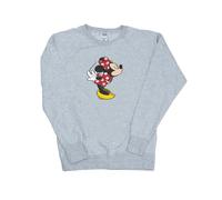 Disney Womens/Ladies Minnie Mouse Split Kiss Sweatshirt BI8586