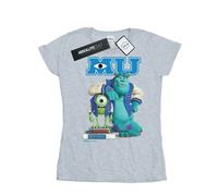 Disney Womens/Ladies Monsters University Poster Cotton T-Shirt - Sports Grey - Sports Grey - XL