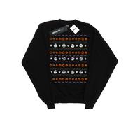 Disney Womens/Ladies Nightmare Before Christmas Halloween Icons Sweatshirt - Black - Black - M