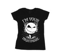 Disney Womens/Ladies Nightmare Before Christmas Nightmare Cotton T-Shirt BI35572