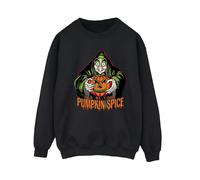 Disney Womens/Ladies Pumpkin Spice Evil Queen Villains Sweatshirt - Black - Black - L