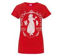 Disney Womens/Ladies Snow White Distressed T-Shirt NS4614
