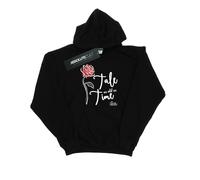 Disney Womens/Ladies Tale As Old As Time Rose Hoodie - Black - Black - XXL