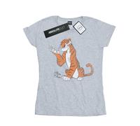 Disney Womens/Ladies The Jungle Book Classic Shere Khan Cotton T-Shirt BI24417