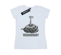 Disney Womens/Ladies The Jungle Book Kaa Yesssss Cotton Boyfriend T-Shirt BI2830