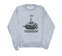 Disney Womens/Ladies The Jungle Book Kaa Yesssss Sweatshirt BI6963