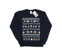 Disney Womens/Ladies The Muppets Christmas Heads Sweatshirt - Deep Navy - Deep Navy - XS