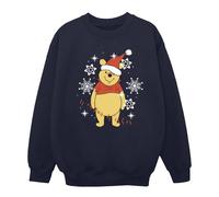 Disney Womens/Ladies Winnie The Pooh Winter Wishes Sweatshirt BI42963