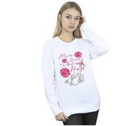 Disney Women's Lady & The Tramp Mum Hugs Sweatshirt in White | Size: 2XL Disney White 2XL