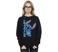 Disney Lilo And Stitch Posing Sweatshirt In Black Black M