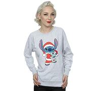 Disney Women's Lilo And Stitch Stitch Christmas Sweatshirt