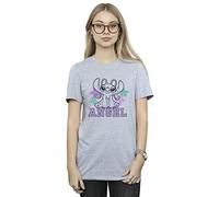 Disney Women's Lilo & Stitch Angel Boyfriend Fit T-Shirt