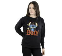 Disney Women's Lilo & Stitch Boo Sweatshirt in Black | Size: XL Disney Black XL