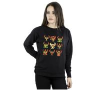 Disney Women's Lilo & Stitch Halloween Costumes Sweatshirt in Black | Size: XL Disney Black XL