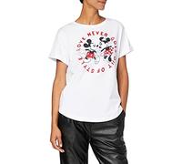 Disney Women's Love Never Goes Out of Style T Shirt, White (White Wht), 12 UK