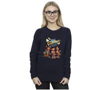 Disney Women's Luca Best Summer Ever Sweatshirt in Navy | Size: Medium Disney Navy M