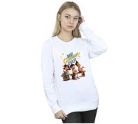 Disney Women's Luca Best Summer Ever Sweatshirt in White | Size: 2XL Disney White 2XL
