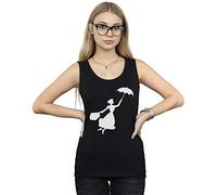 Disney Women's Mary Poppins Flying Silhouette Vest