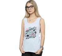 Disney Women's Mary Poppins Practically Vest Sport Grey Medium