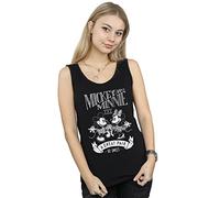 Disney Women's Mickey and Minnie Mouse Great Pair Vest Black XX-Large