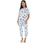 Disney Women's Mickey & Friends Pajama Set, Multi, 12 UK